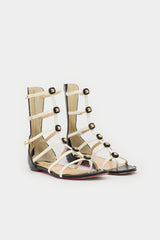 Christian Louboutin Leather Gladiator  Sandal