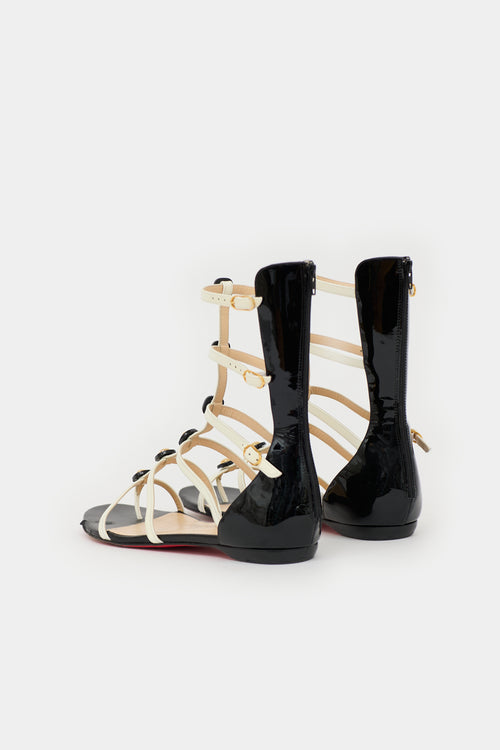 Christian Louboutin Leather Gladiator  Sandal