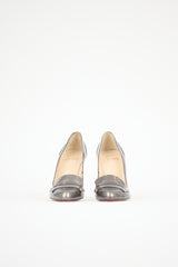 Christian Louboutin Leather Loafer Pump