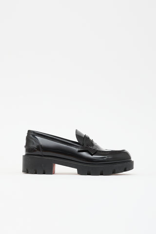 Christian Louboutin Leather Penny Loafer