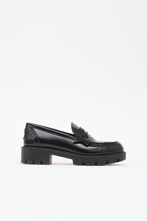 Christian Louboutin Leather Penny Loafer