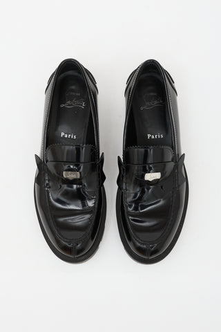 Christian Louboutin Leather Penny Loafer