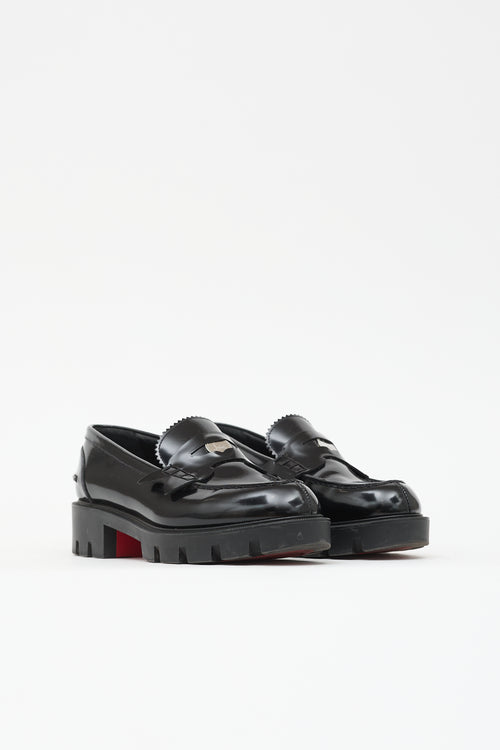 Christian Louboutin Leather Penny Loafer