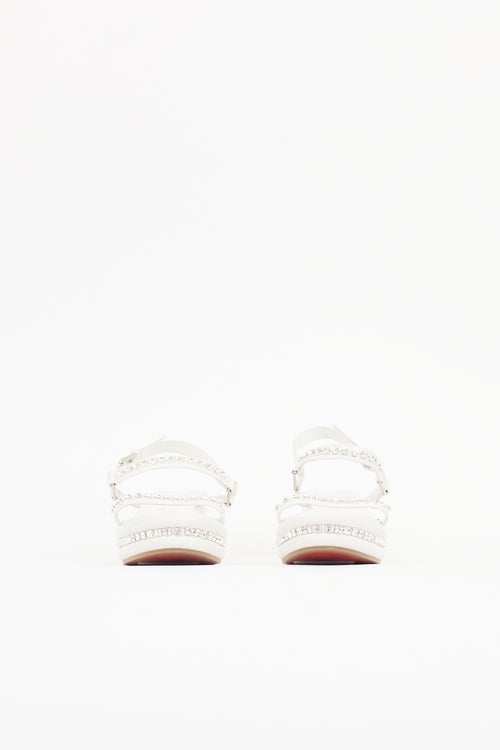 Christian Louboutin Leather Pyrastrass Sandal