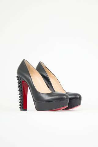 Christian Louboutin Leather Taclou Spike Pump