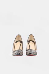 Christian Louboutin Patent Baretta Spike Pump