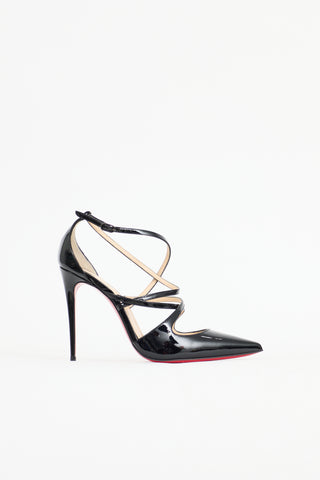 Christian Louboutin Patent Crossfliketa Pump