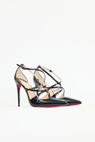 Christian Louboutin Patent Crossfliketa Pump