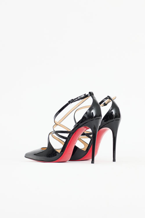 Christian Louboutin Patent Crossfliketa Pump