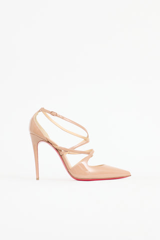 Christian Louboutin Patent Crossfliketa Pump