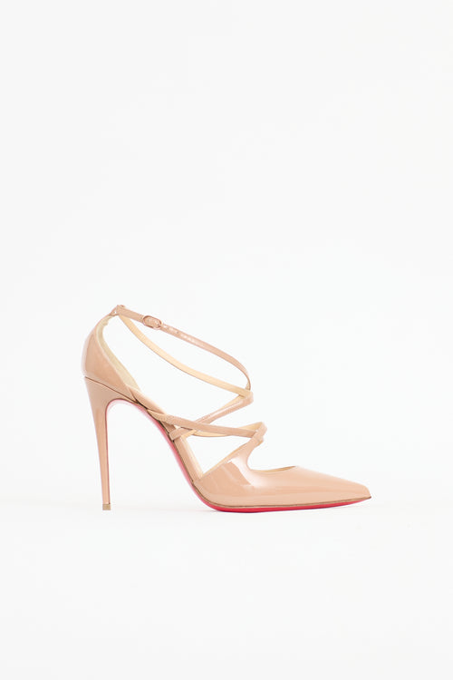Christian Louboutin Patent Crossfliketa Pump