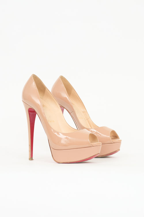 Christian Louboutin Patent Lady Platform Pump