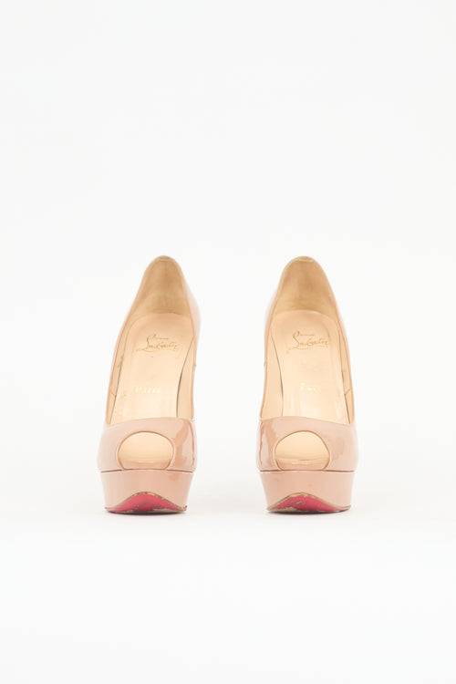 Christian Louboutin Patent Lady Platform Pump