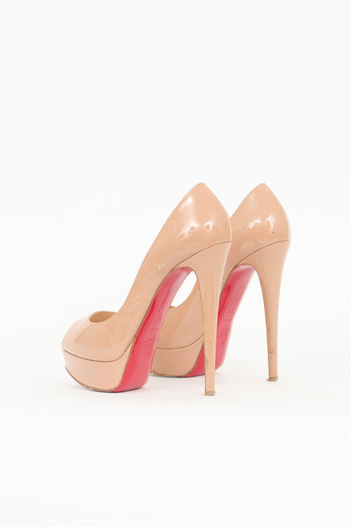 Christian Louboutin Patent Lady Platform Pump