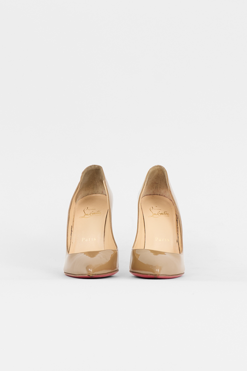 Christian Louboutin Patent Pigalle Follies Pump