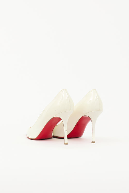 Christian Louboutin Patent Decoltish Pump