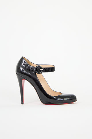 Christian Louboutin Patent Wallis Pump