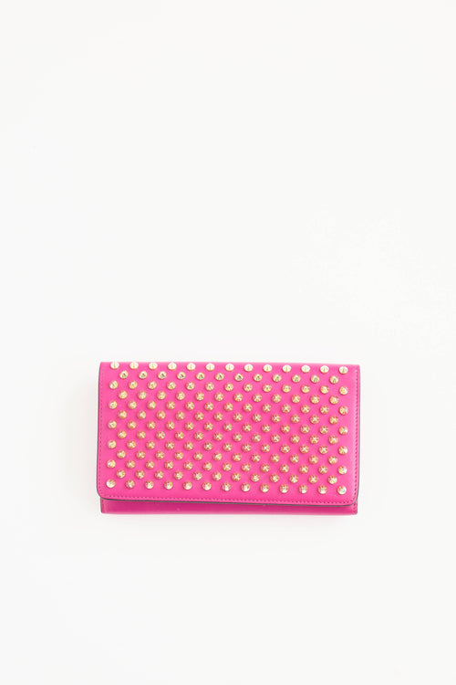 Christian Louboutin Embellished Wristlet Wallet