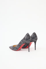 Christian Louboutin Flannel Camouflage Decollete Pump