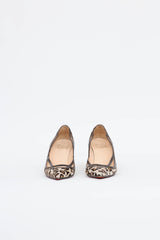 Christian Louboutin Printed Hair Pump