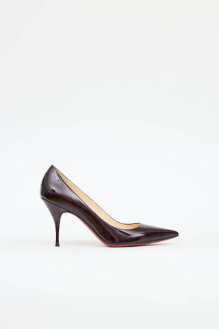 Christian Louboutin Patent Pointed Toe Pump