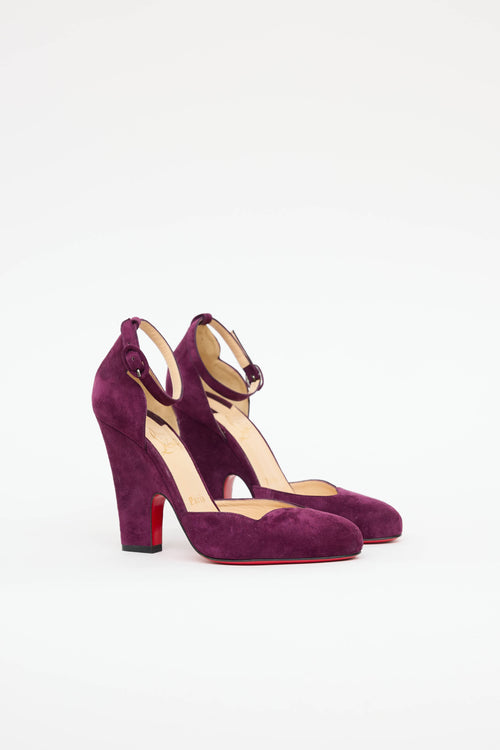  Suede Aketi Pump