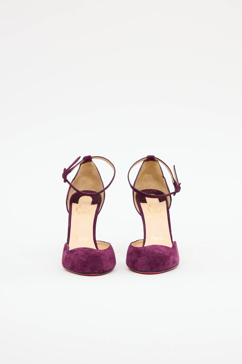  Suede Aketi Pump