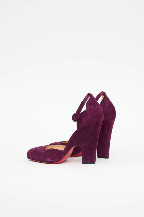  Suede Aketi Pump