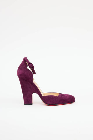 Christian Louboutin Suede Aketi Pump