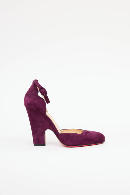 Christian Louboutin Suede Aketi Pump