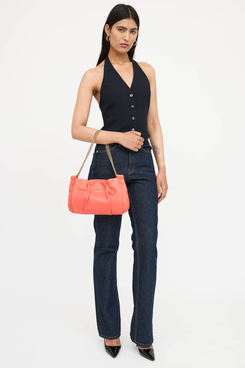 Christian Louboutin Leather Chain Shoulder Bag