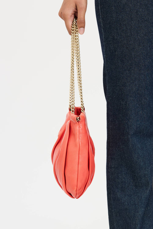 Christian Louboutin Leather Chain Shoulder Bag