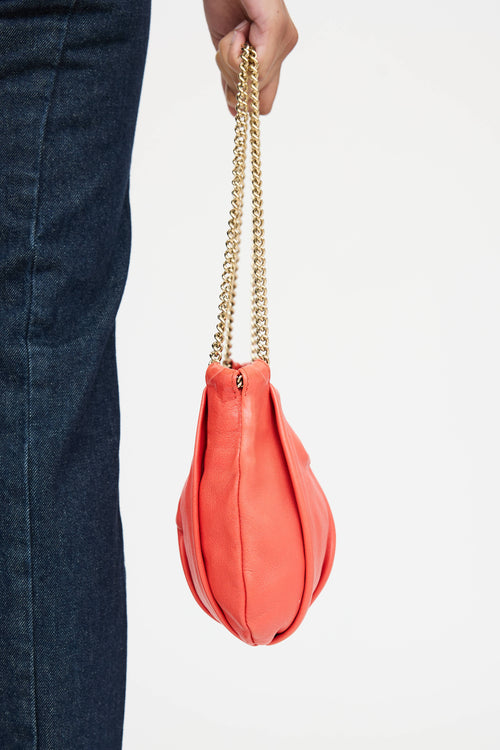 Christian Louboutin Leather Chain Shoulder Bag
