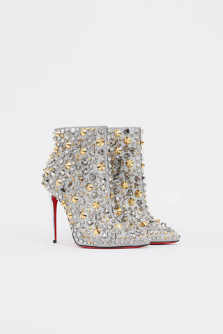 Christian Louboutin Studded So Kate Bootie