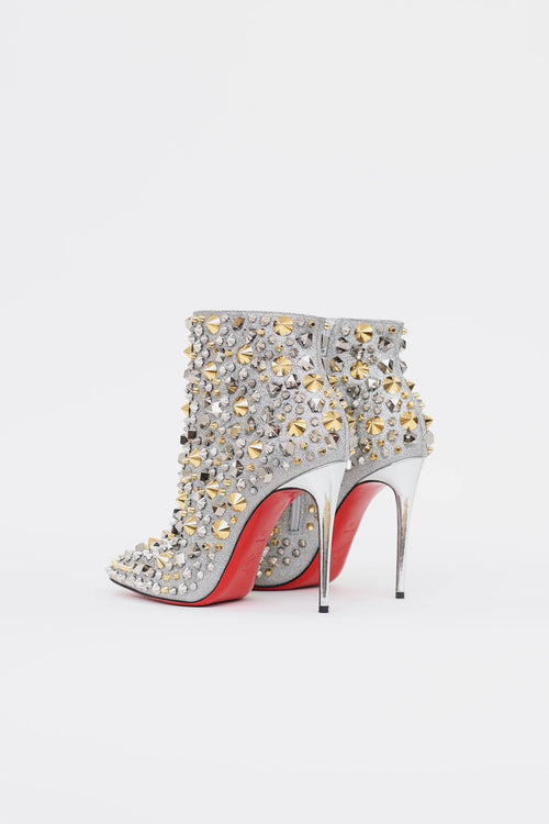 Christian Louboutin Studded So Kate Bootie