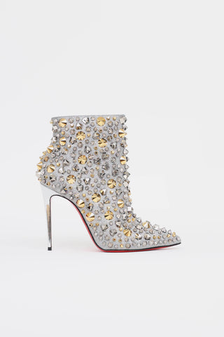 Christian Louboutin Studded So Kate Bootie