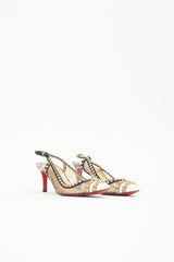 Christian Louboutin Patent & PVC Manovra Heel