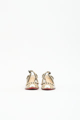 Christian Louboutin Patent & PVC Manovra Heel