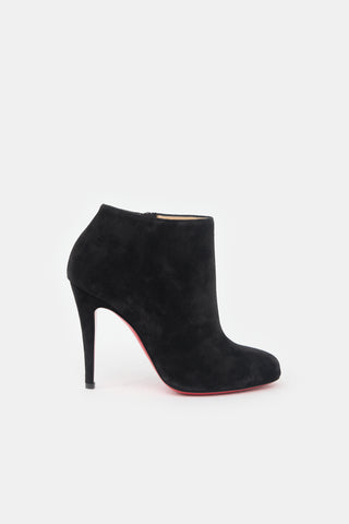Christian Louboutin Suede Belle Ankle Boot