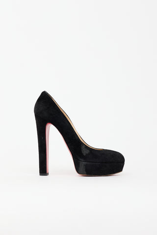 Christian Louboutin Suede Bibi 140 Pump