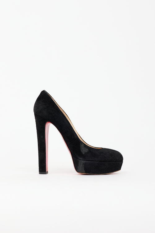 Christian Louboutin Suede Bibi 140 Pump