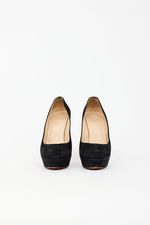 Christian Louboutin Suede Bibi 140 Pump