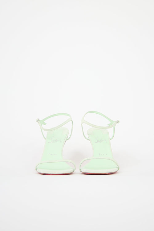 Christian Louboutin Suede Condora Heel