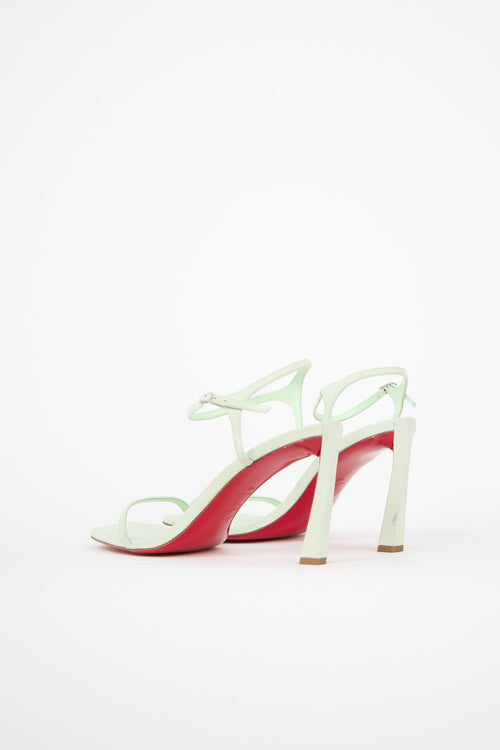 Christian Louboutin Suede Condora Heel