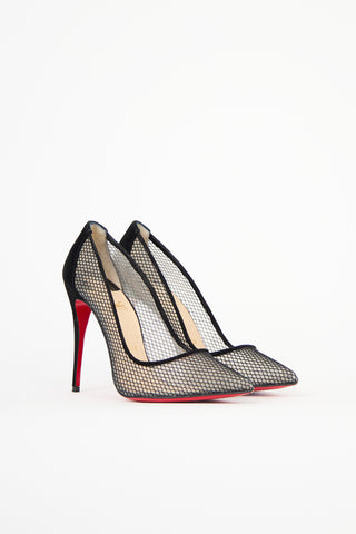 Christian Louboutin Mesh Follies Resille Pump