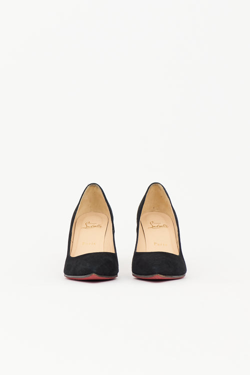 Christian Louboutin Suede Kate 70 Pump