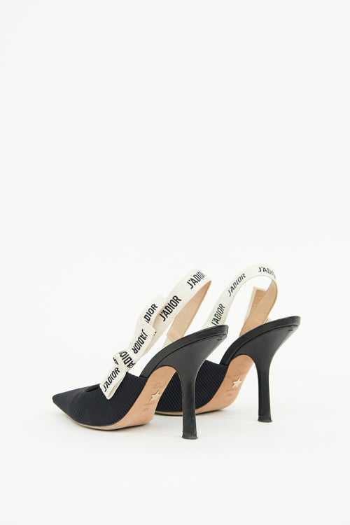 Dior Black & Cream J'adior Heel