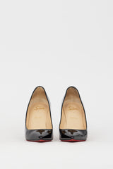 Christian Louboutin Black Patent Leather Décolleté 554 100 Pump
