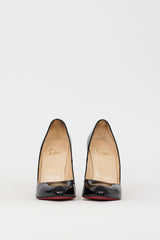 Christian Louboutin Black Patent Leather Fifille 110 Pump