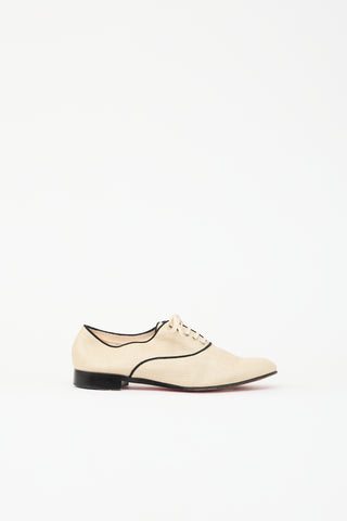 Christian Louboutin Canvas Lace Up Oxford